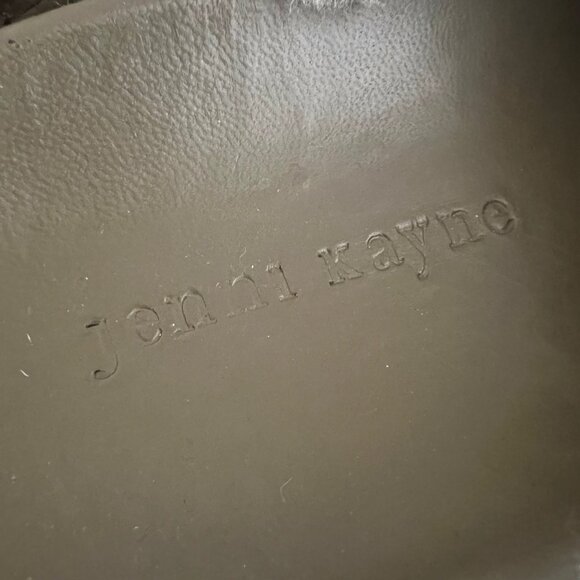 JENNI KAYNE Shearling-Lined Moc Clog Suede in Laurel Green Size 39 Size 9 - Picture 6 of 16